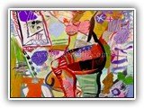 modern-art-21.-merello.-mujer-frente-al-espejo-(100x81-cm)-mix-media-on-canvas
